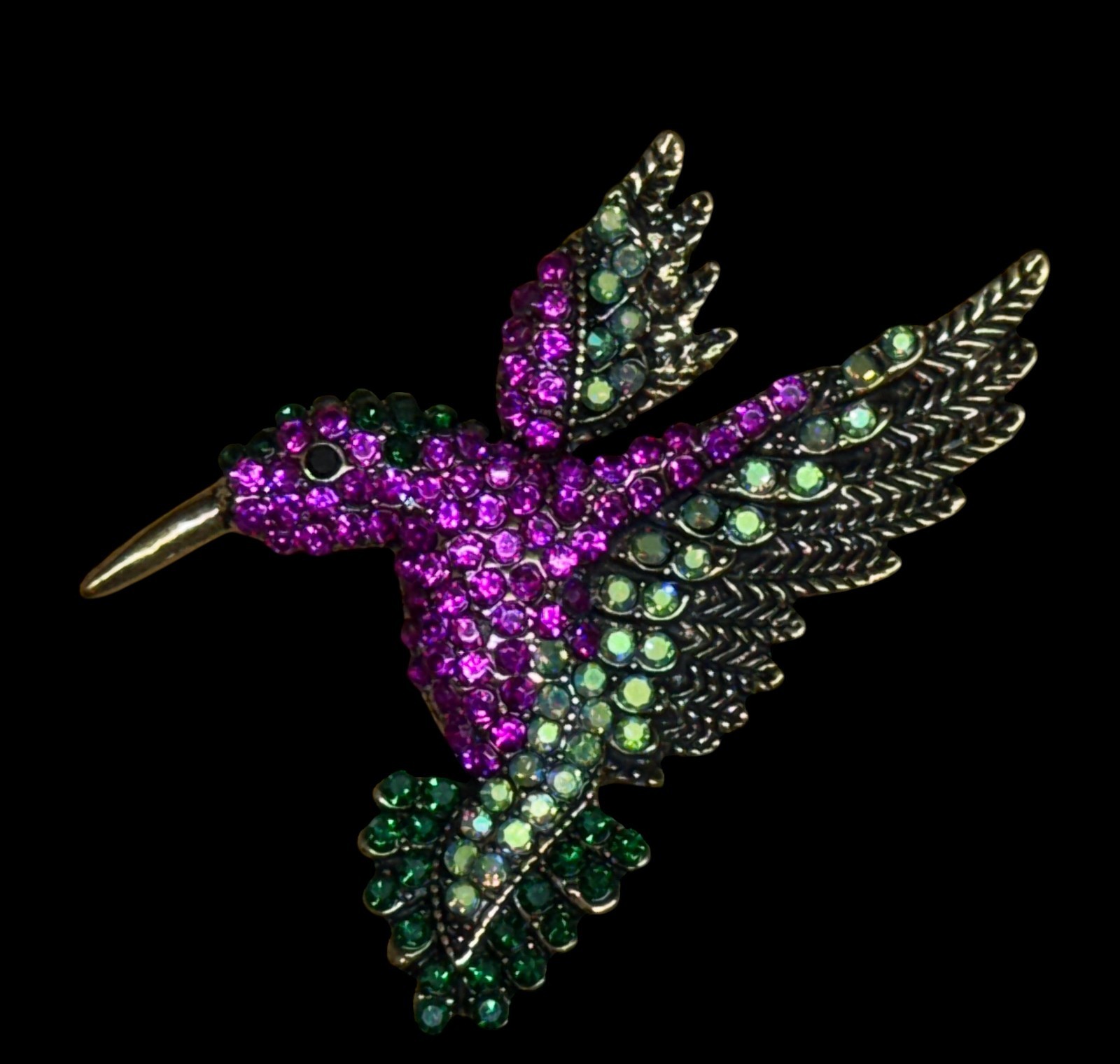 Handmade Crystal Hummingbird Mold For Resin