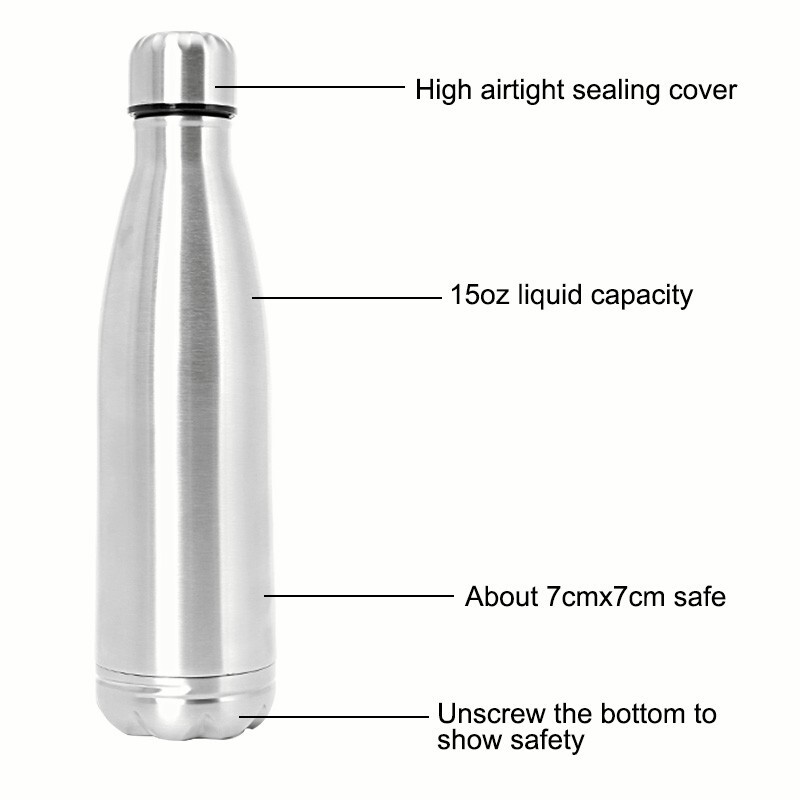 Diversion Water Bottle Hidden Safe Tumbler Compartment Container Box Stash Can