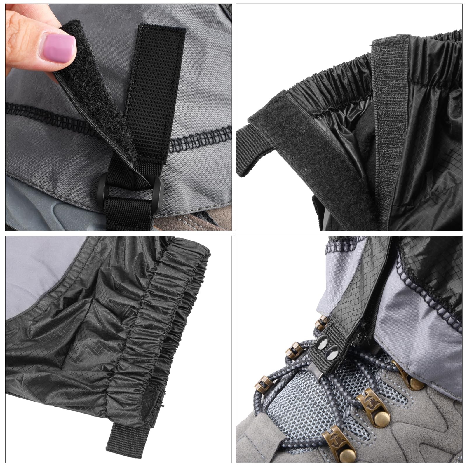 TRIWONDER Gaiters Low Gators Lightweight Waterproof Ankle Gaiters for Hiking