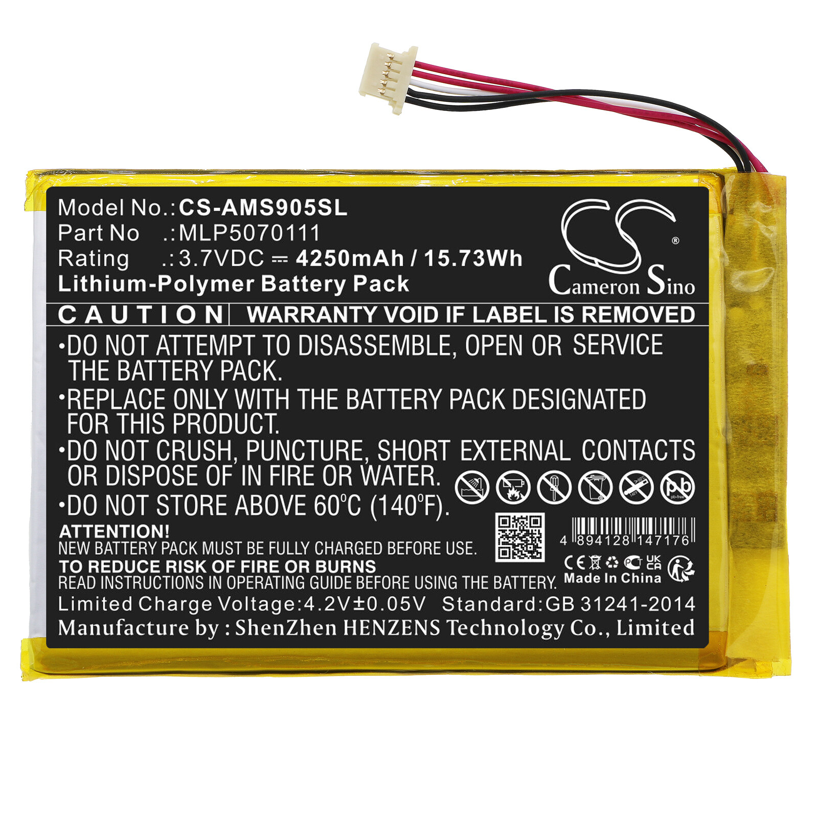 4250mAh Battery For Autel MaxiSys Mini,MP808,MK906,TS608,DS808K,IM508,MK808BT