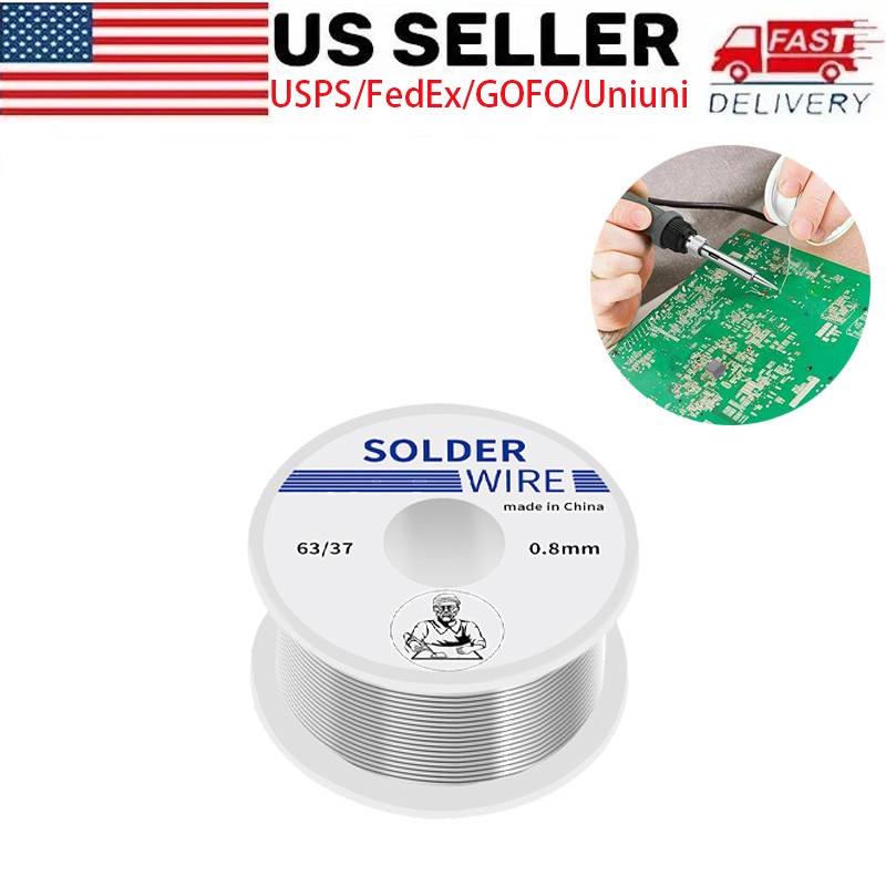 63-37 Tin Rosin Core Solder Wire For Electrical Soldering Sn60 Flux 0.8-1.2mm