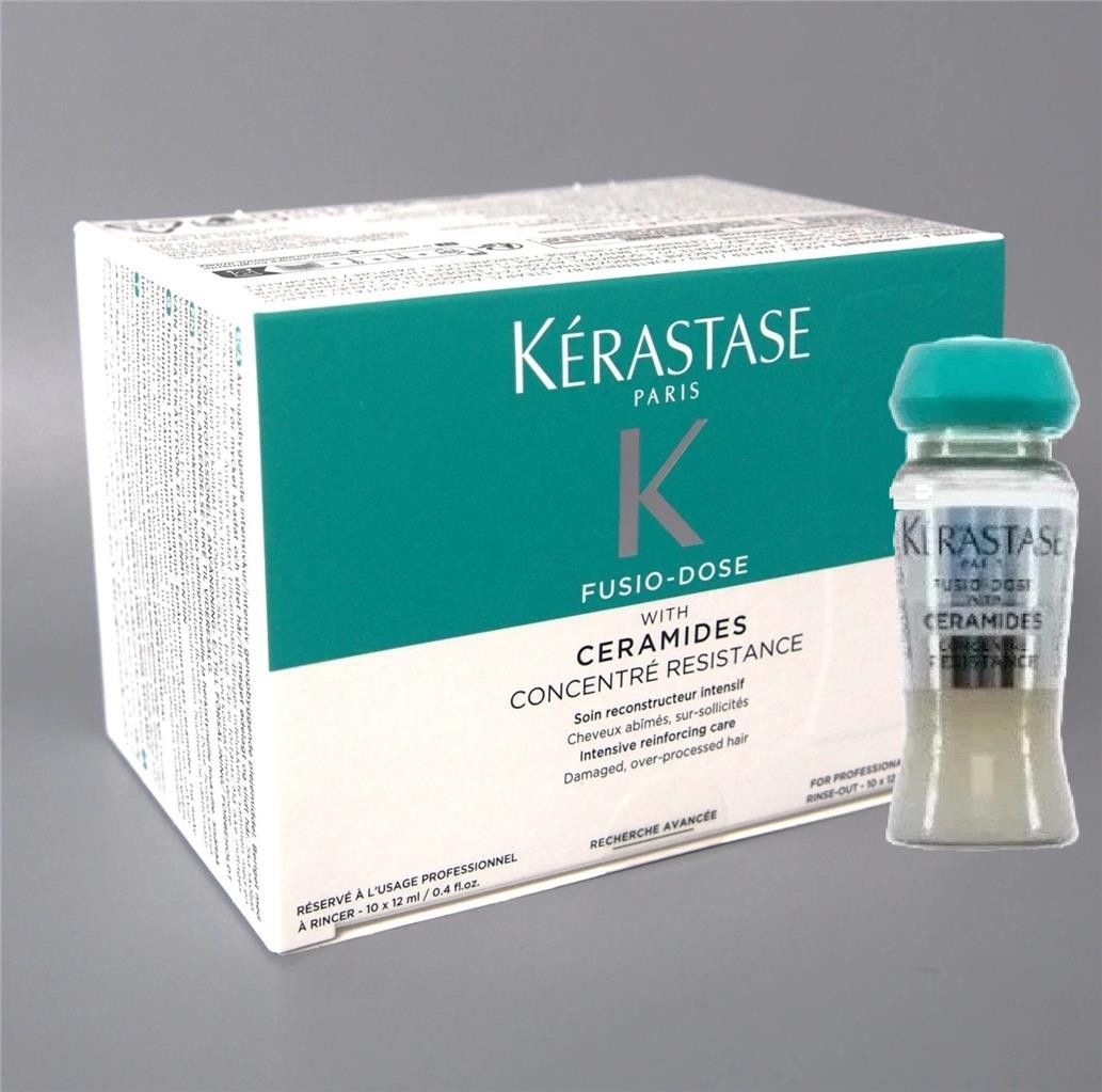 Kerastase Fusio Dose Concentre Resistance With Ceramides 10 vials 0.4oz/12ml
