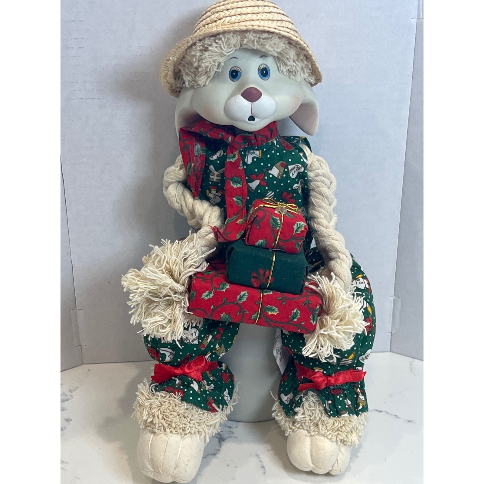 Vintage 1994 House of Lloyd,Christmas Around the World , "Floyd" Bunny
