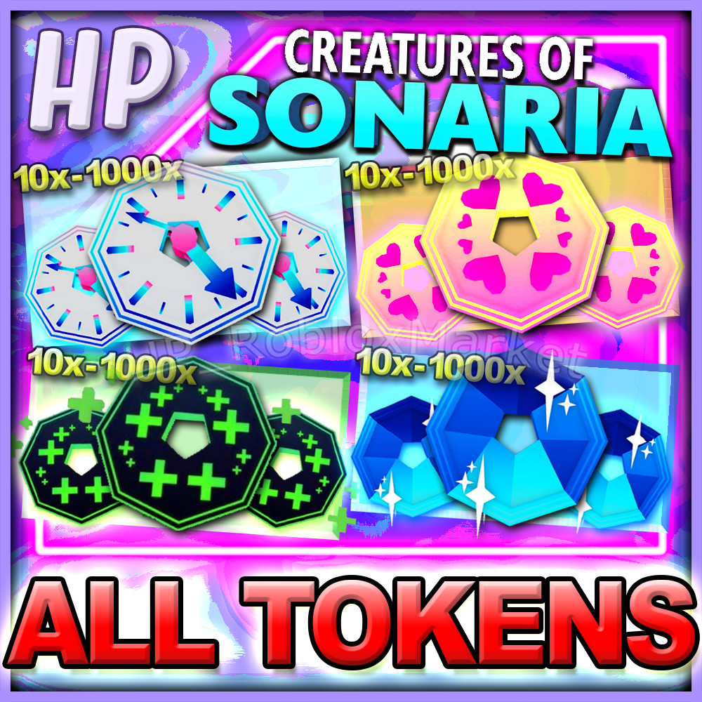 Creatures Of Sonaria - ALL TOKEN 🪙 [⚡FAST DELIVERY⚡] cos mush mushroom species