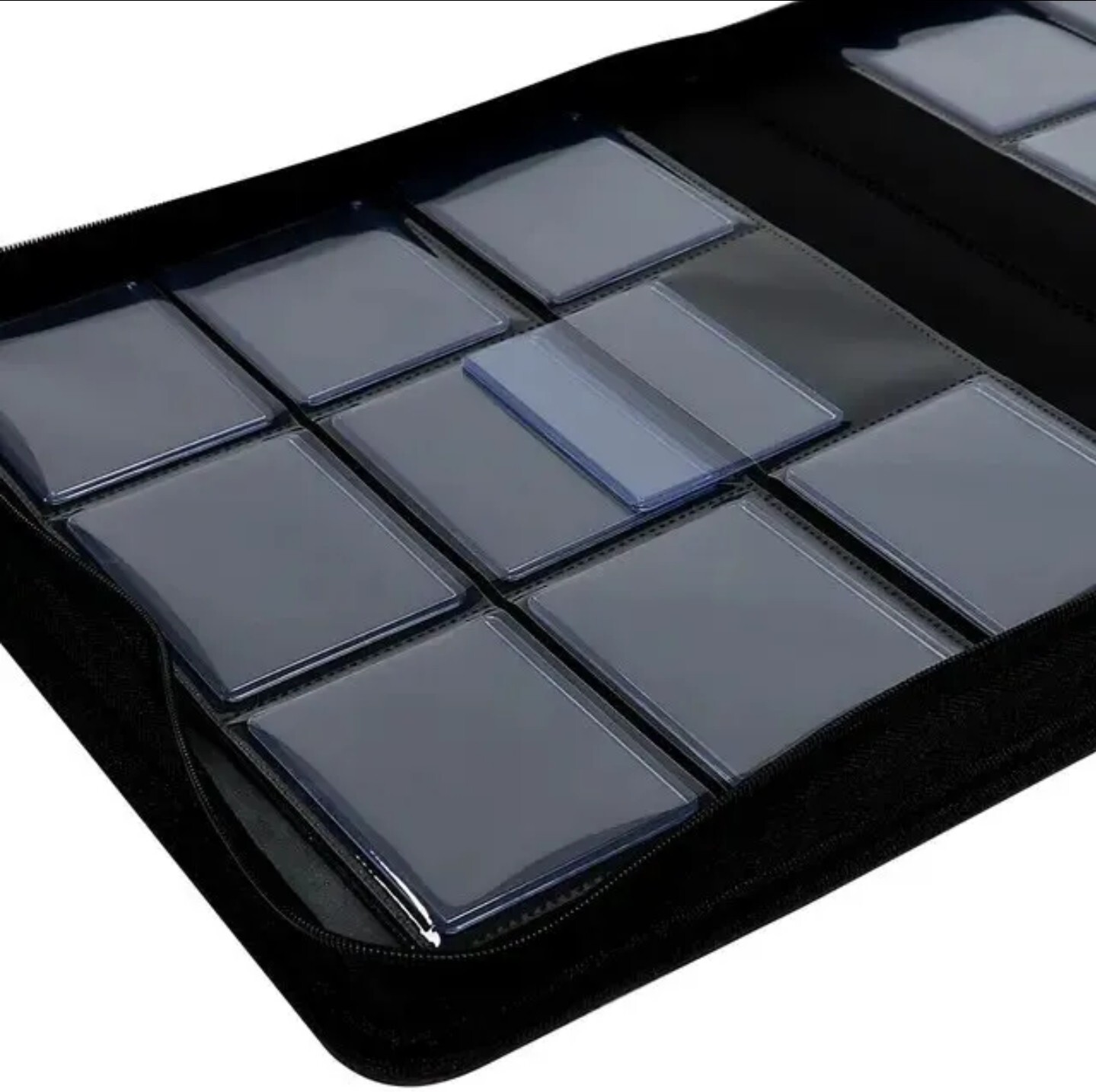 TopLoader Zipper Card Binder | SIDE LOADING | 252 Cards | 9 Pocket | 14 Pages