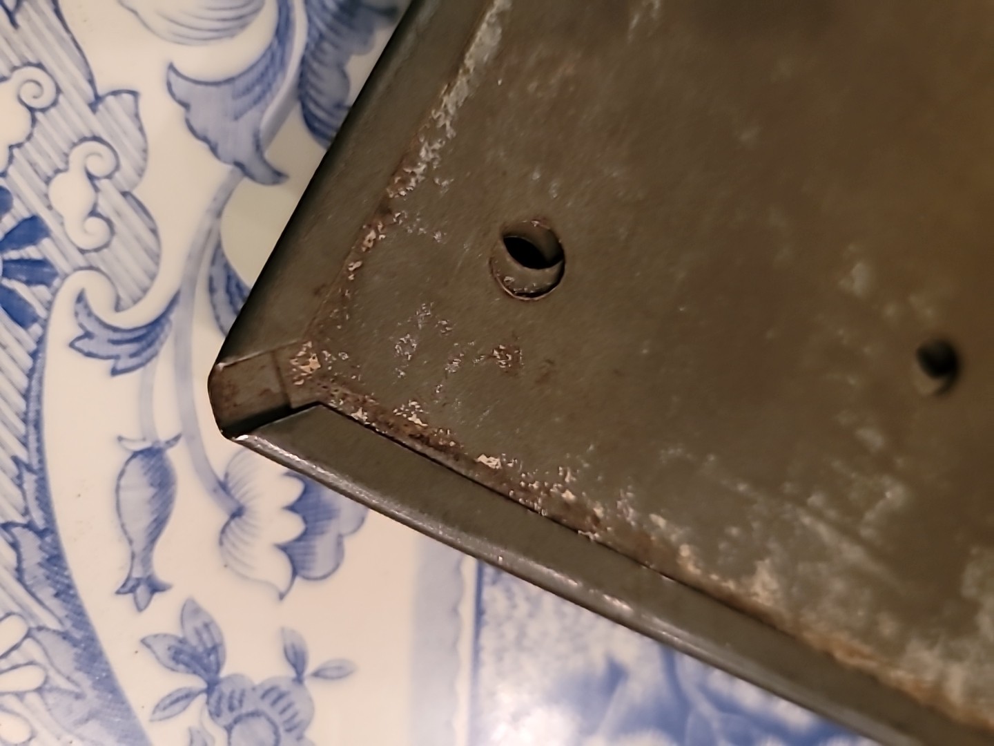 Antique Cookie Cutter Amish Man RARE Tin Handmade Pennsylvania LARGE 9 1/2×4 1/2