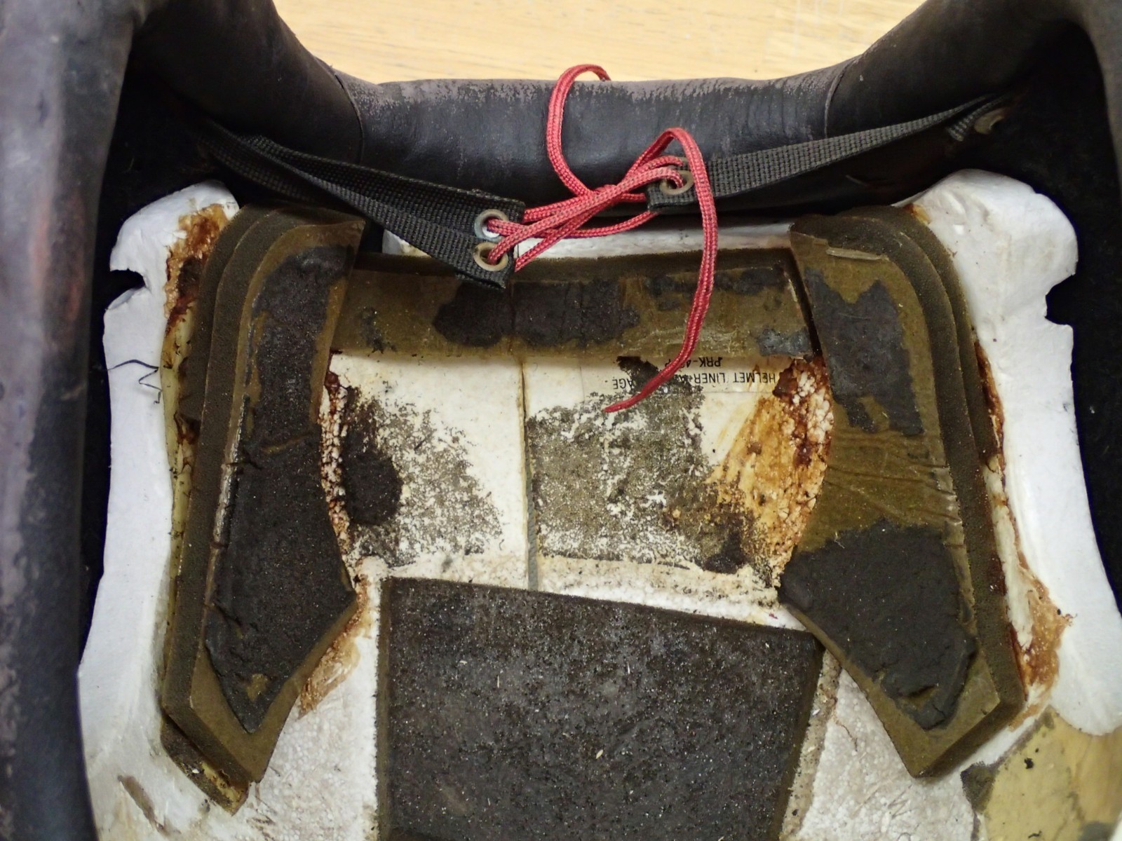 Gentex Vintage PRK-37/P Aircraft Flight Crew Helmet Incomplete Rough Estate Item