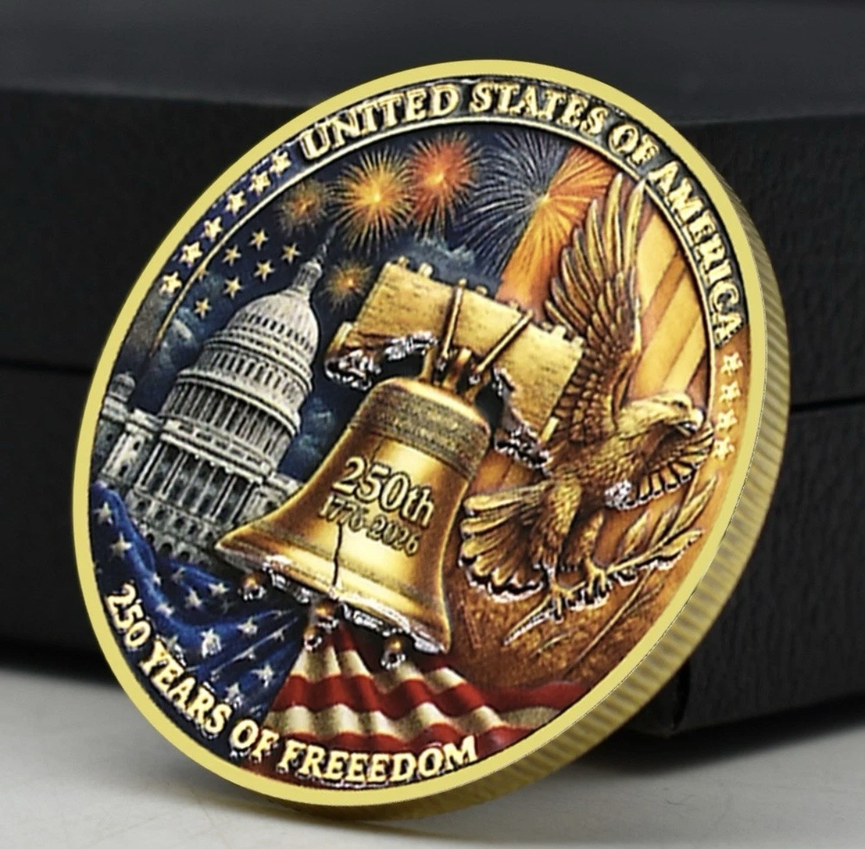 *250TH ANNIVERSARY UNITED STATES OF AMERICA* 1776-2026 Commemorative Coin NEW