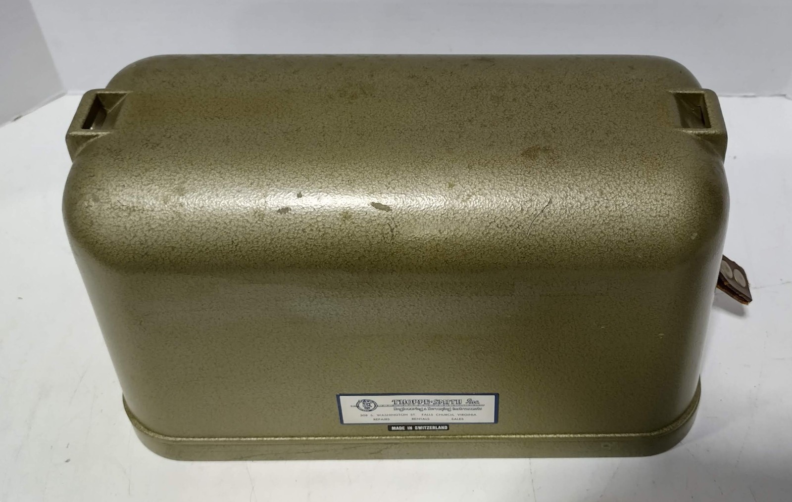 Wild Heerbrugg Switzerland NA2-133368 Automatic Surveying Lever Mfg 1966 w/ Case