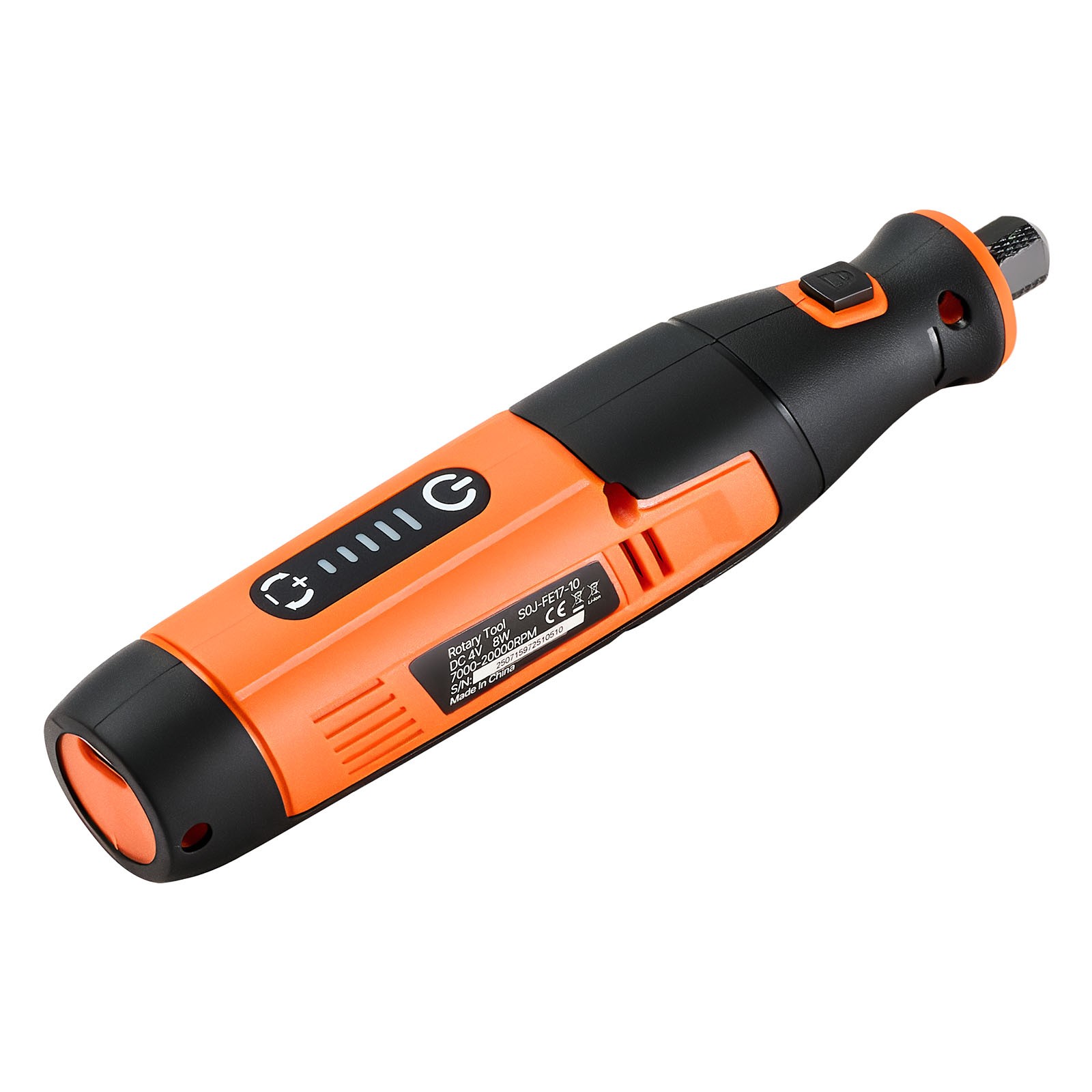 VEVOR 73-Piece Cordless Rotary Tool Kit DC4V 5 Adjustable Speeds 7000-20000 RPM