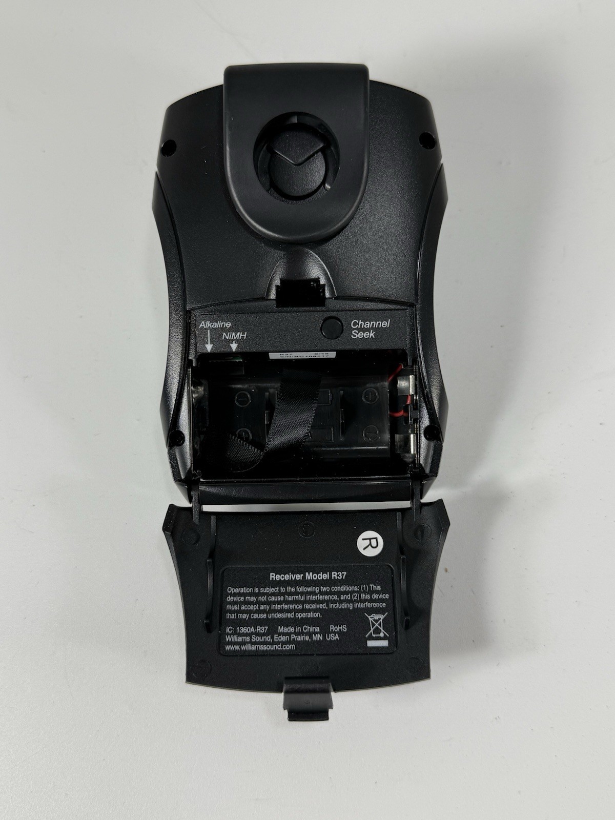 Williams Sound PPA R37 FM Receiver with Seek/Scan Function - New / Damaged Box