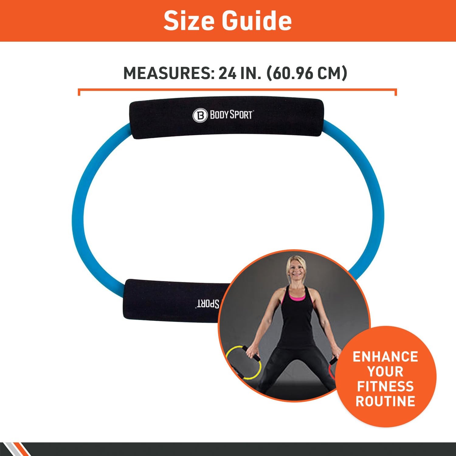 Light Resistance Loop Tubing with Foam Pads, Blue