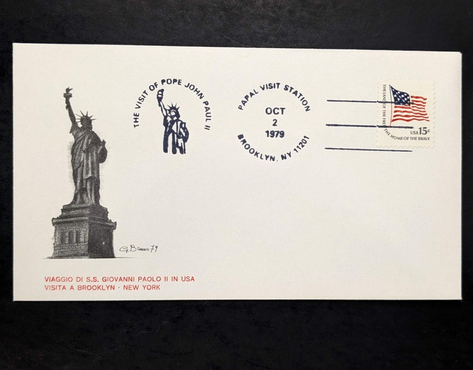 Pope John Paul II, The Golden Series Trip to Ireland, US & UN Covers