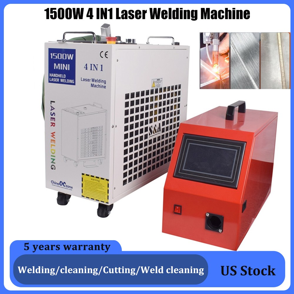 BWT 1500W 4 IN 1 Fiber Laser Welder Laser Cleaning Cutting Machine CE US Stock