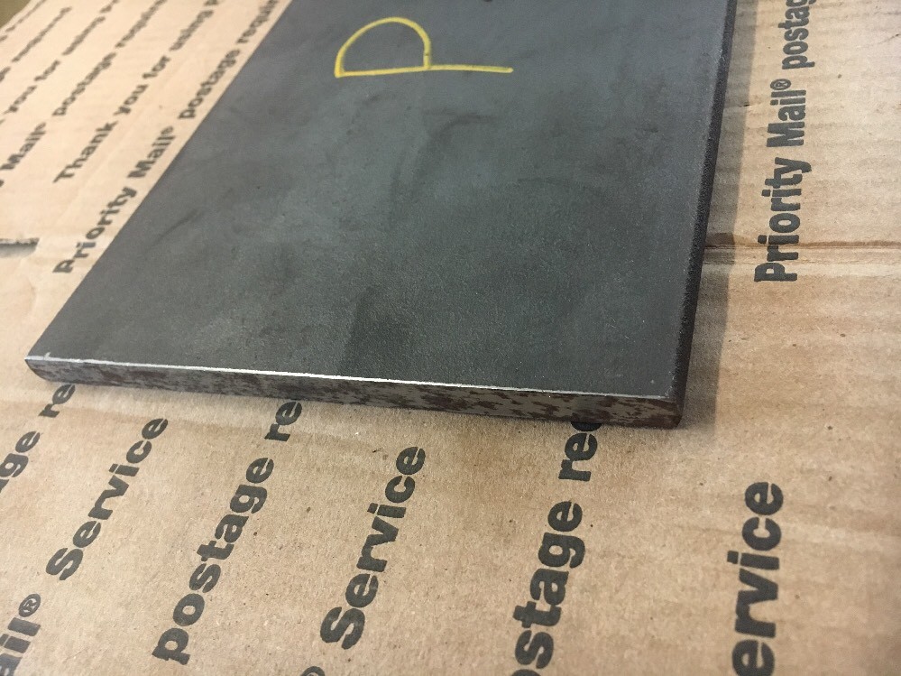 3/8 X 6 Flat Steel Plate 6" Long  A-36 6" X 6"