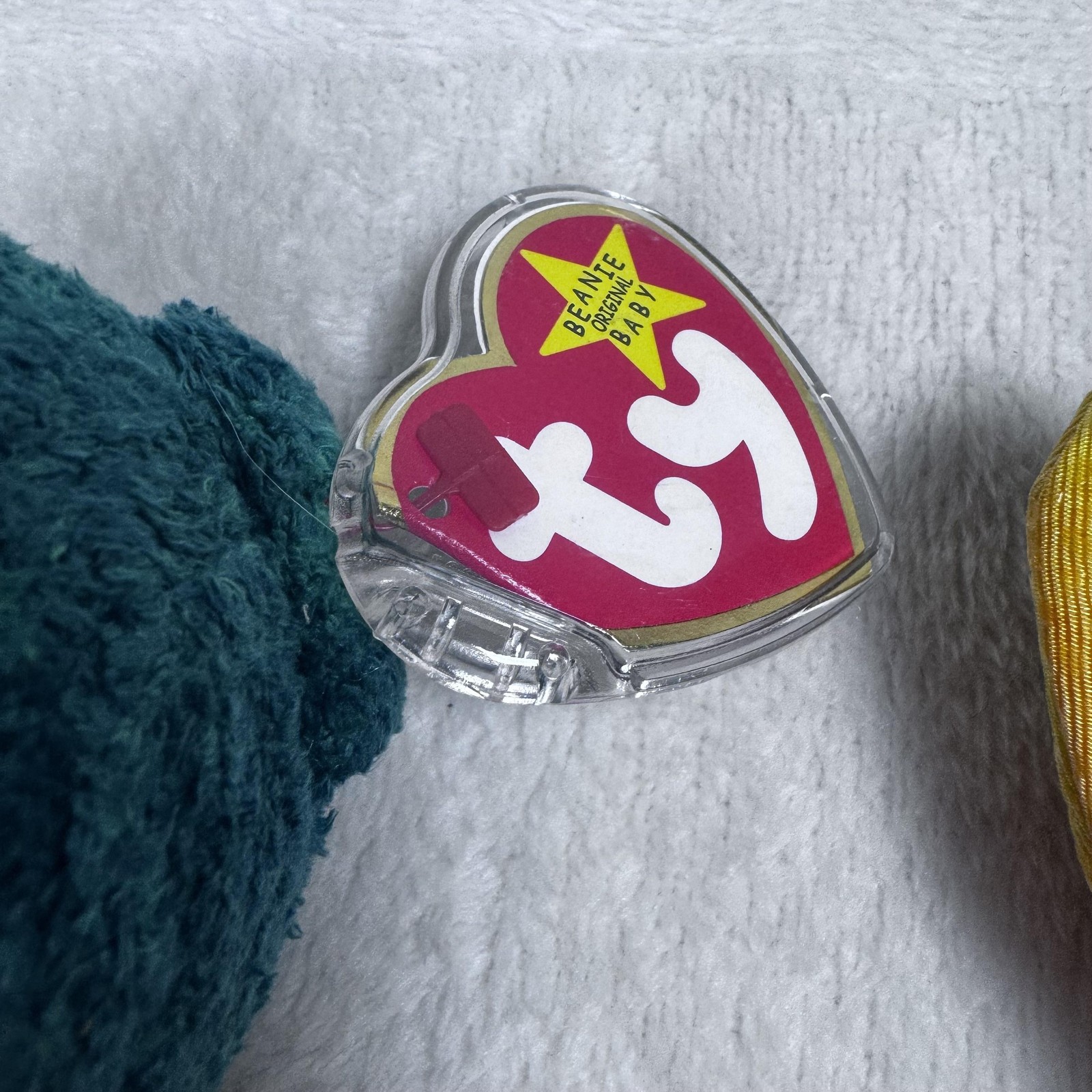 Ty Beanie Babies Lot 13 Plush Animals Bears Dog Cat Turtle Lion Snake Tags Set