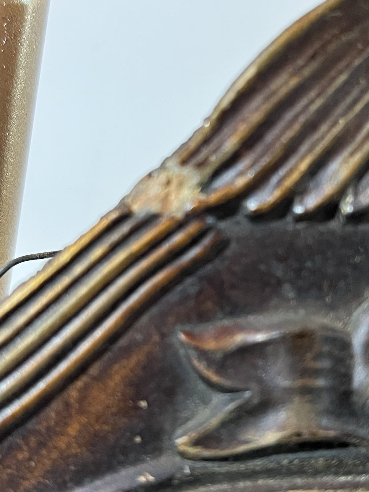 Vintage African-American Black Military Marching To Victory 12x19 Unique Frame