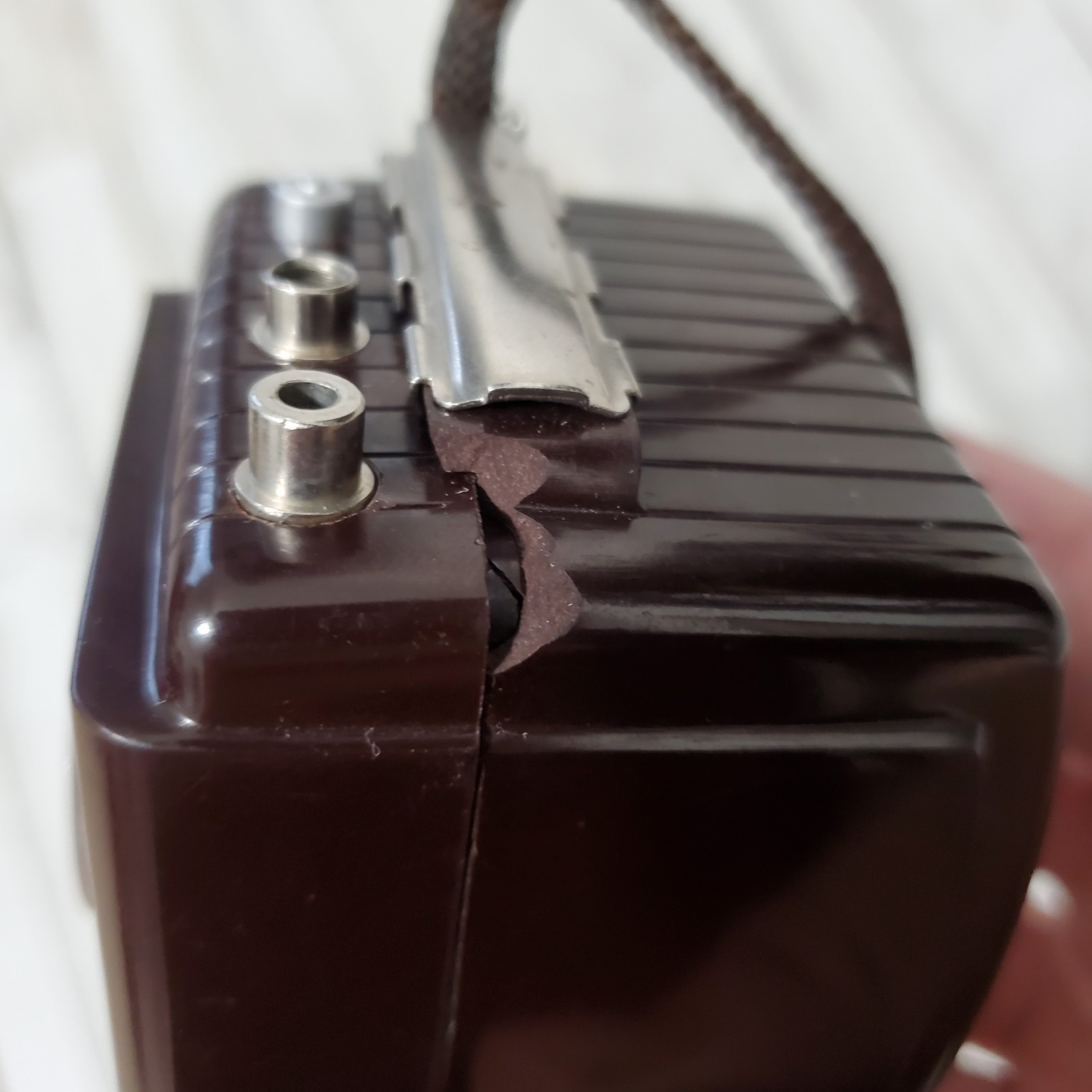 VINTAGE KODAK BROWNIE HOLIDAY FLASH CAMERA Bakelite 1950'S UNTESTED