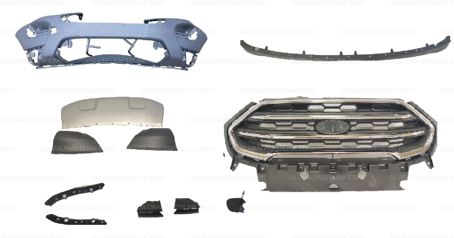 2018 2019 2020 2021 2022 FITS FORD ECOSPORT ECO SPORT BUMPER SET GRILLS