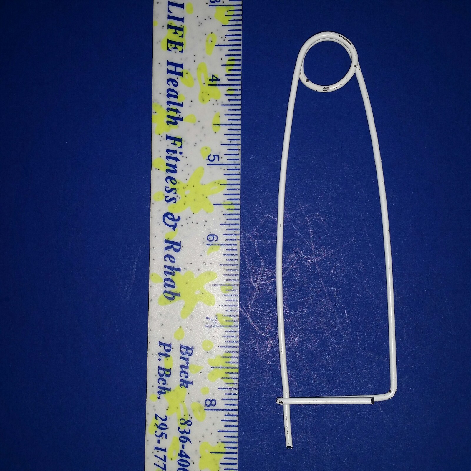 10 WHITE CRABBING CRAB TRAP BAIT CLIPS HOLDERS - 14.5 Gauge