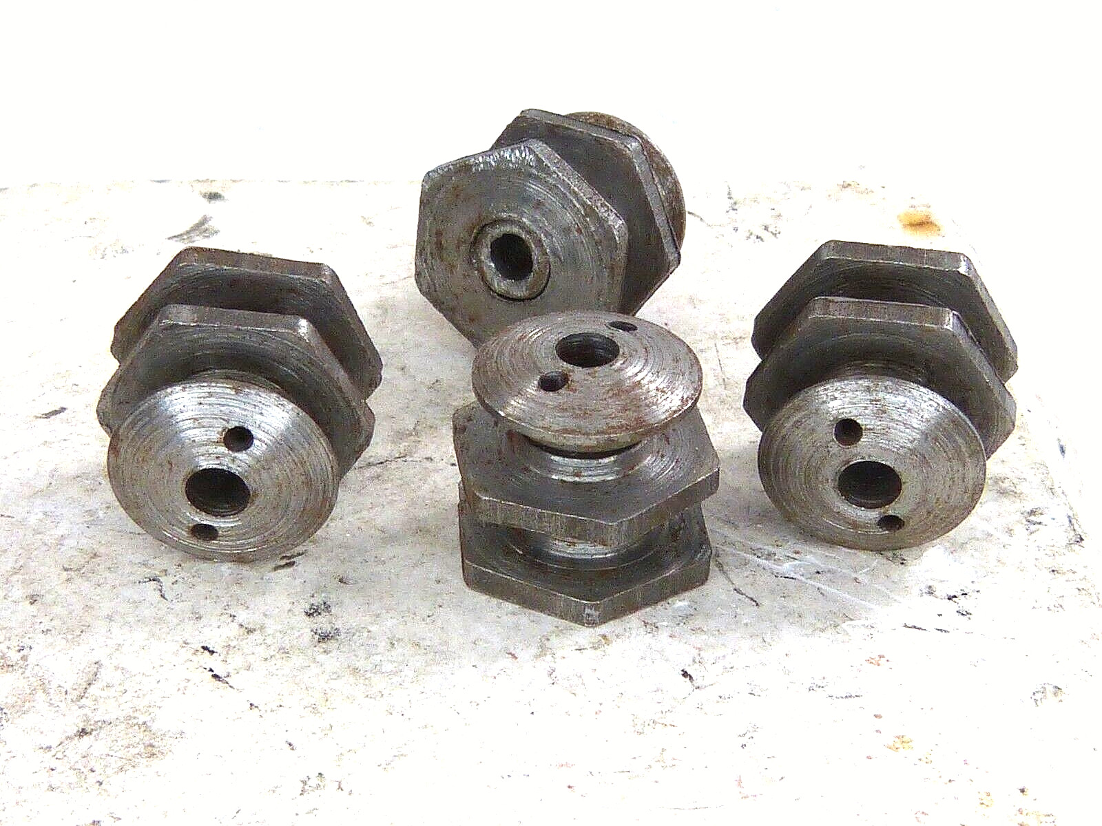 Vintage M38  German Paratrooper Helmet Liner Steel Nuts & Bolts Set Spanner