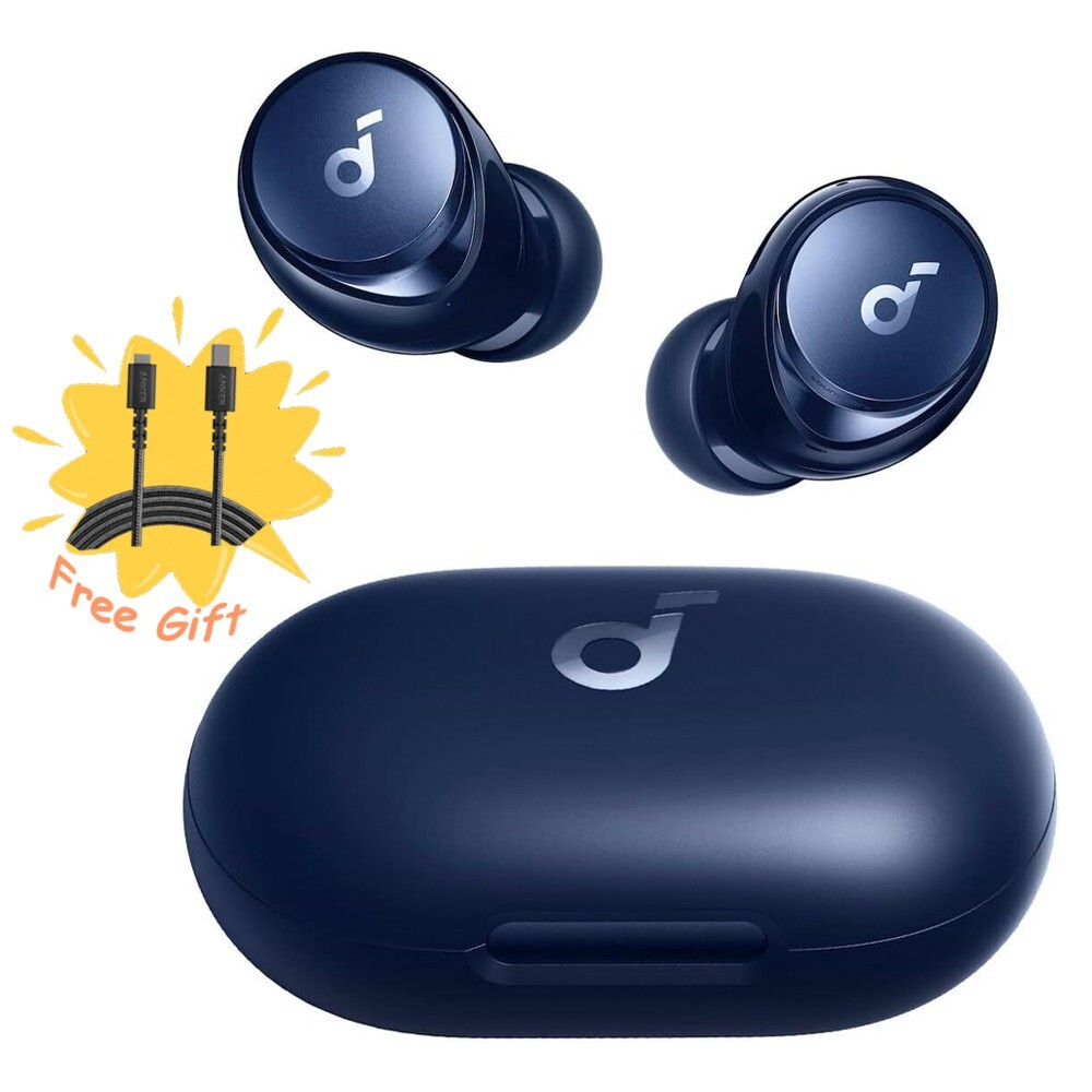 Soundcore Space A40 Bluetooth Earbuds Headphones Active Noise Cancelling |Refurb