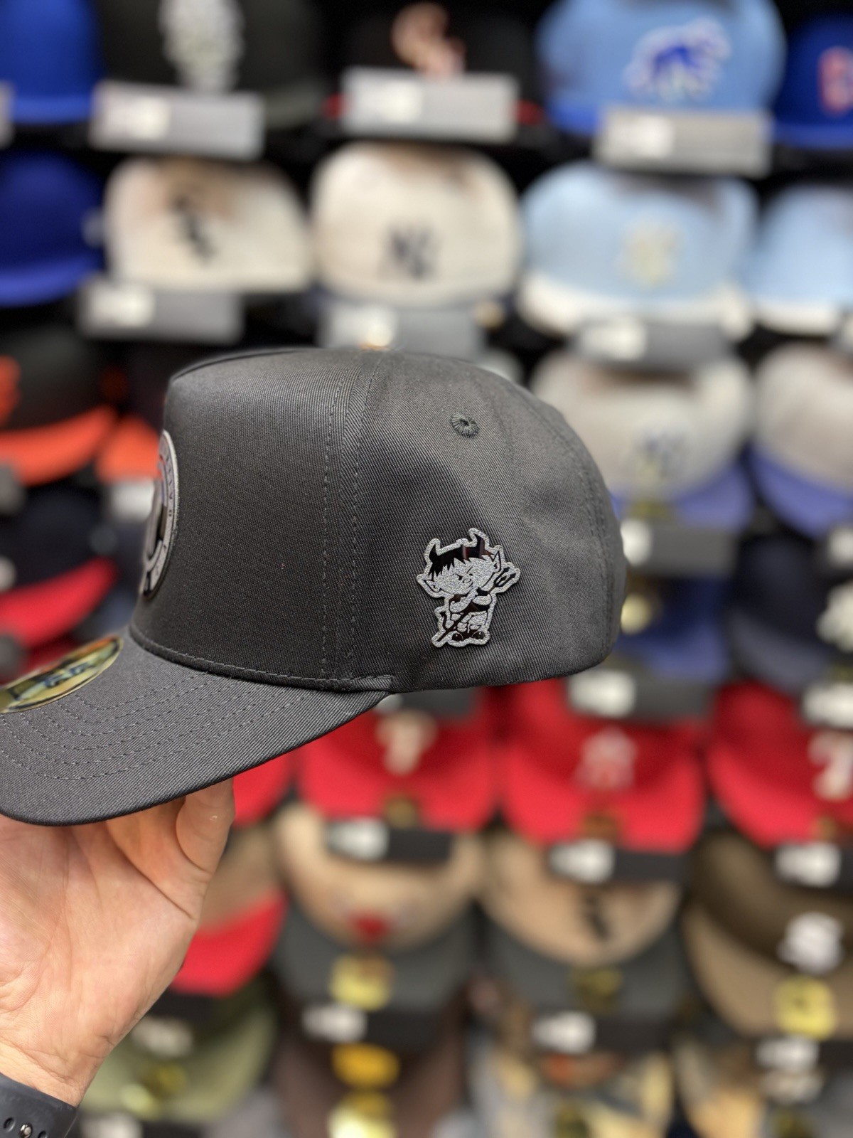 Toluca F.C Black Adjustable Snapback Hat