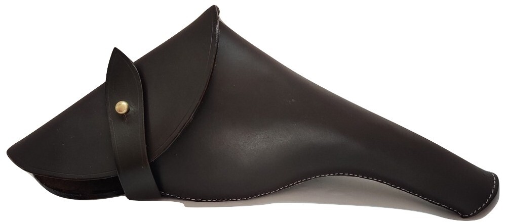 British WWI & WWII .455 Webley Revolver BROWN Leather Holster