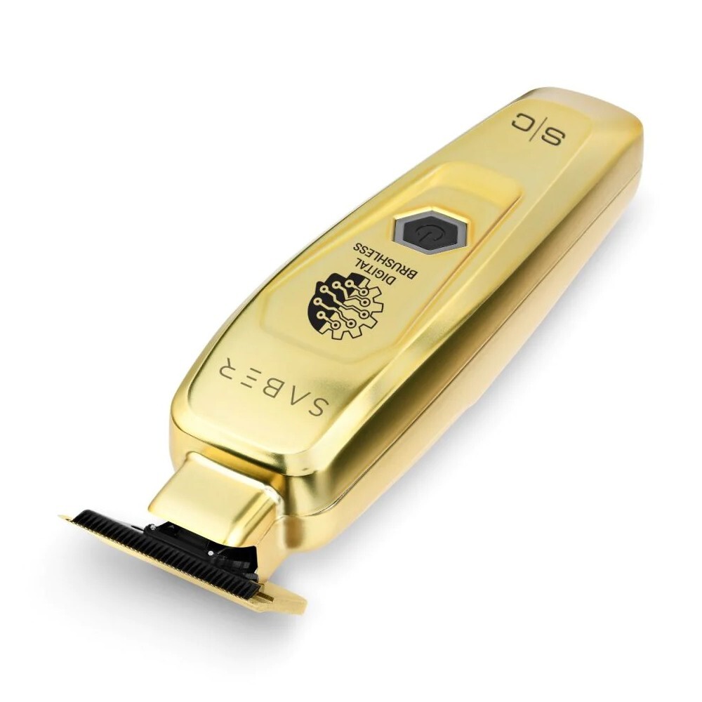 StyleCraft PRO Saber Metal Cordless Trimmer w/ Brushless Motor Gold SC405G - NEW