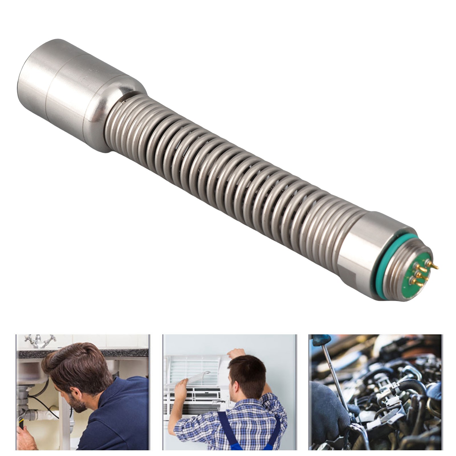 23mm Sewer Inspection Camera Head Professional IP68 Water Resistant 15mm Thread