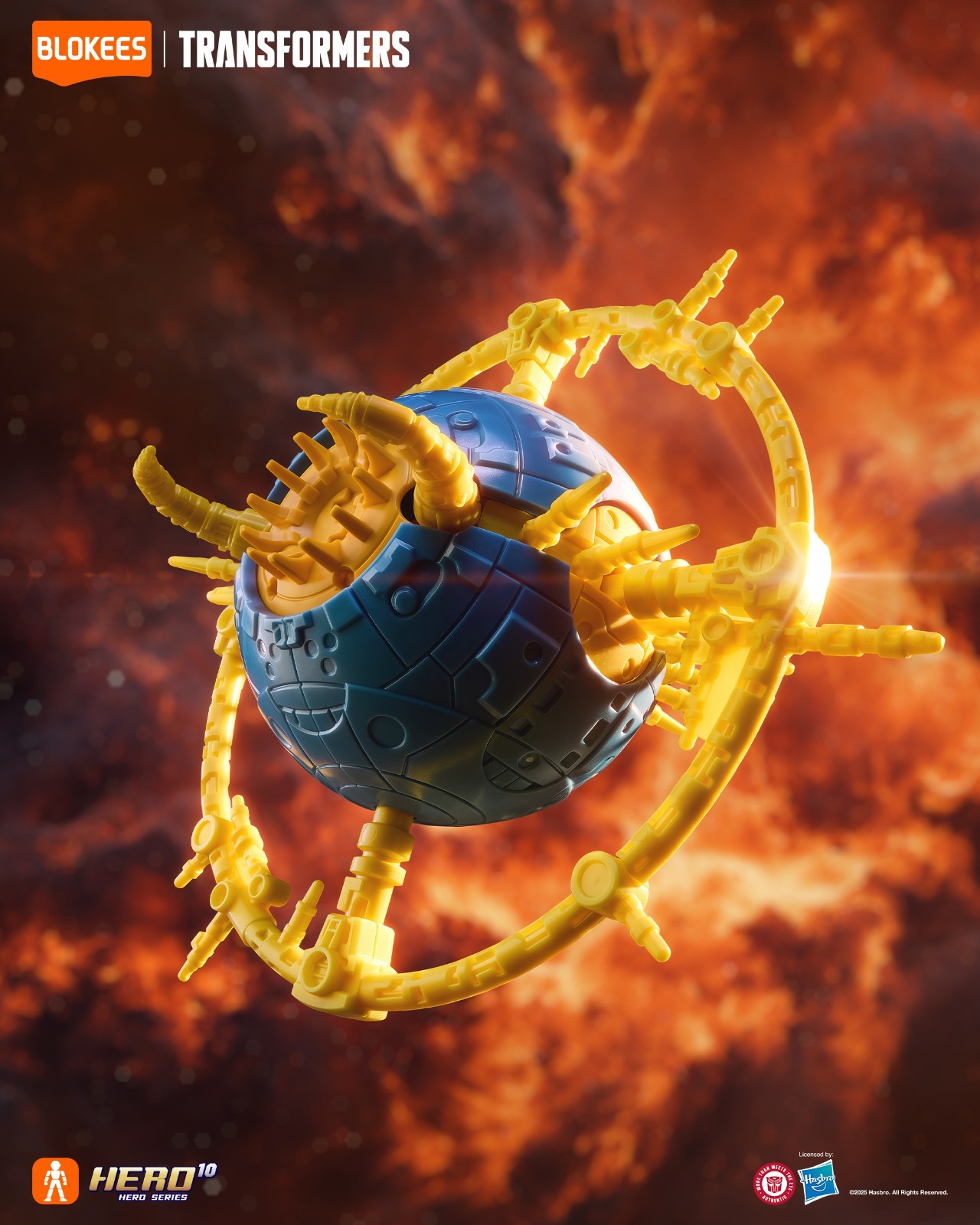 Transformers Blokees Galaxy Version 9 Darkest Hour Unicron Planet Mode Model Kit