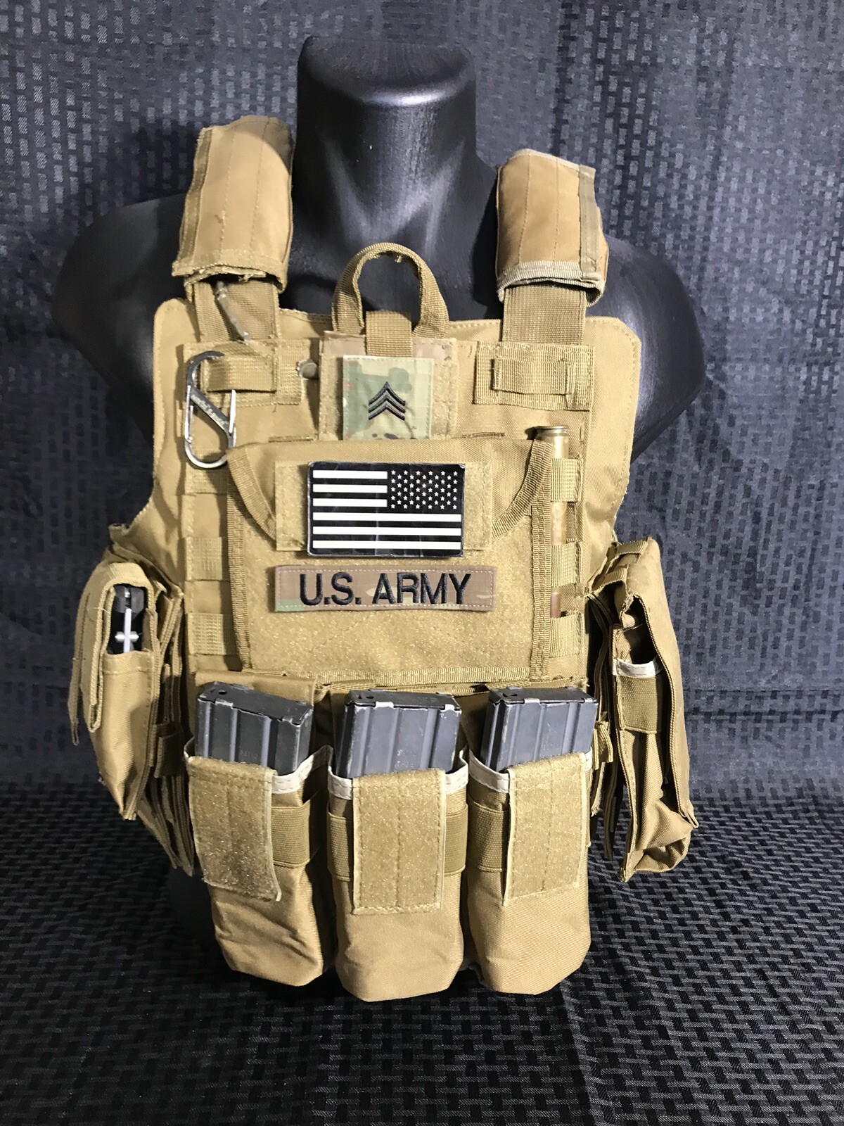 Tactical Vest COYOTE FDE Tan Plate Carrier Military Matches Multicam- Adjustable