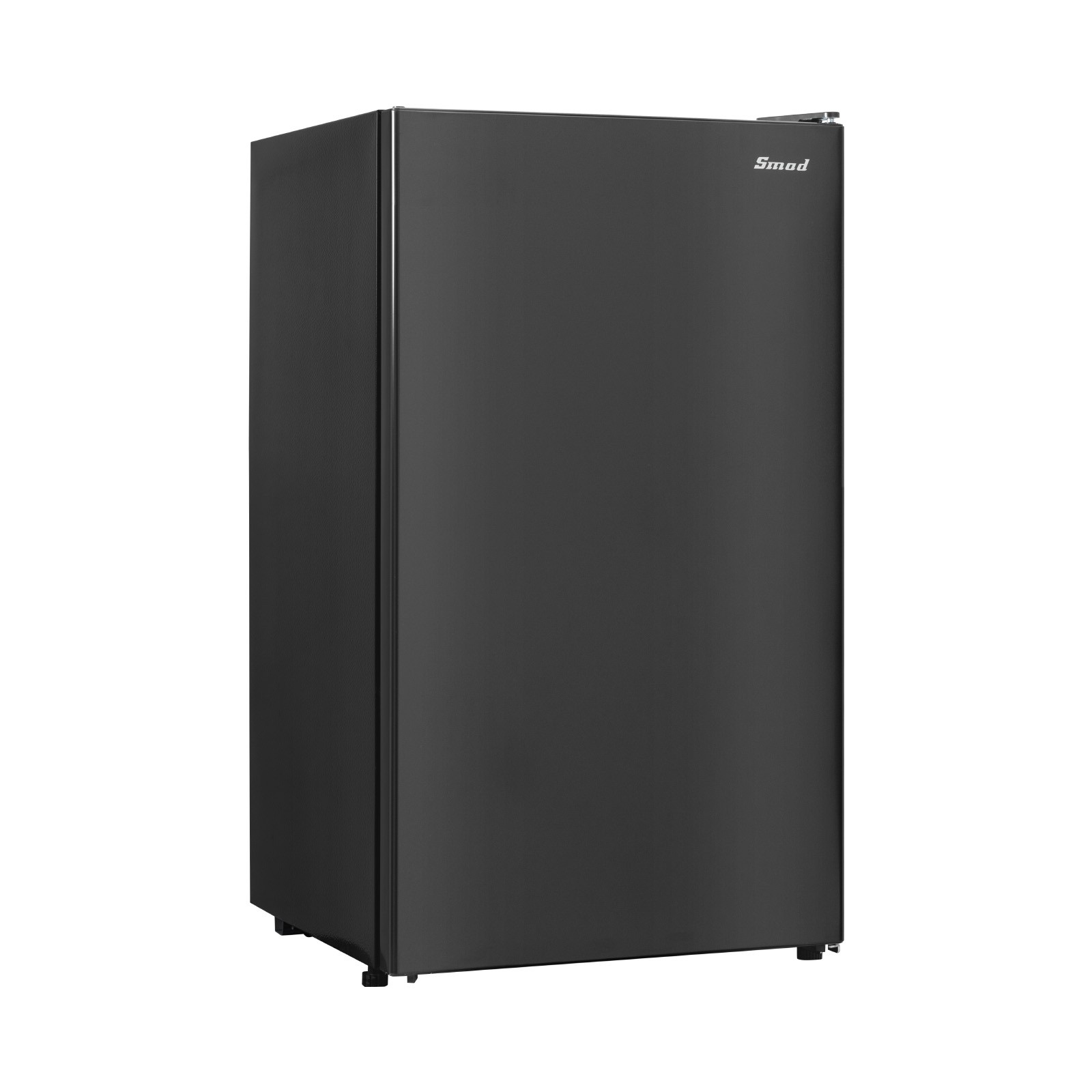 SMETA Mini Fridge 3.2 Cu.Ft, Single Door Small Refrigerator for Bedroom Black