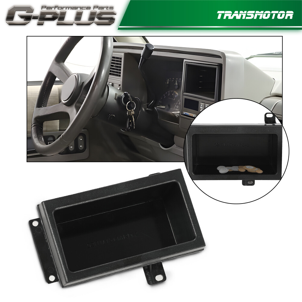 Fit For 88-94 Chevy GMC Radio Stereo Install Replacement Dash Kit Storage Pocket