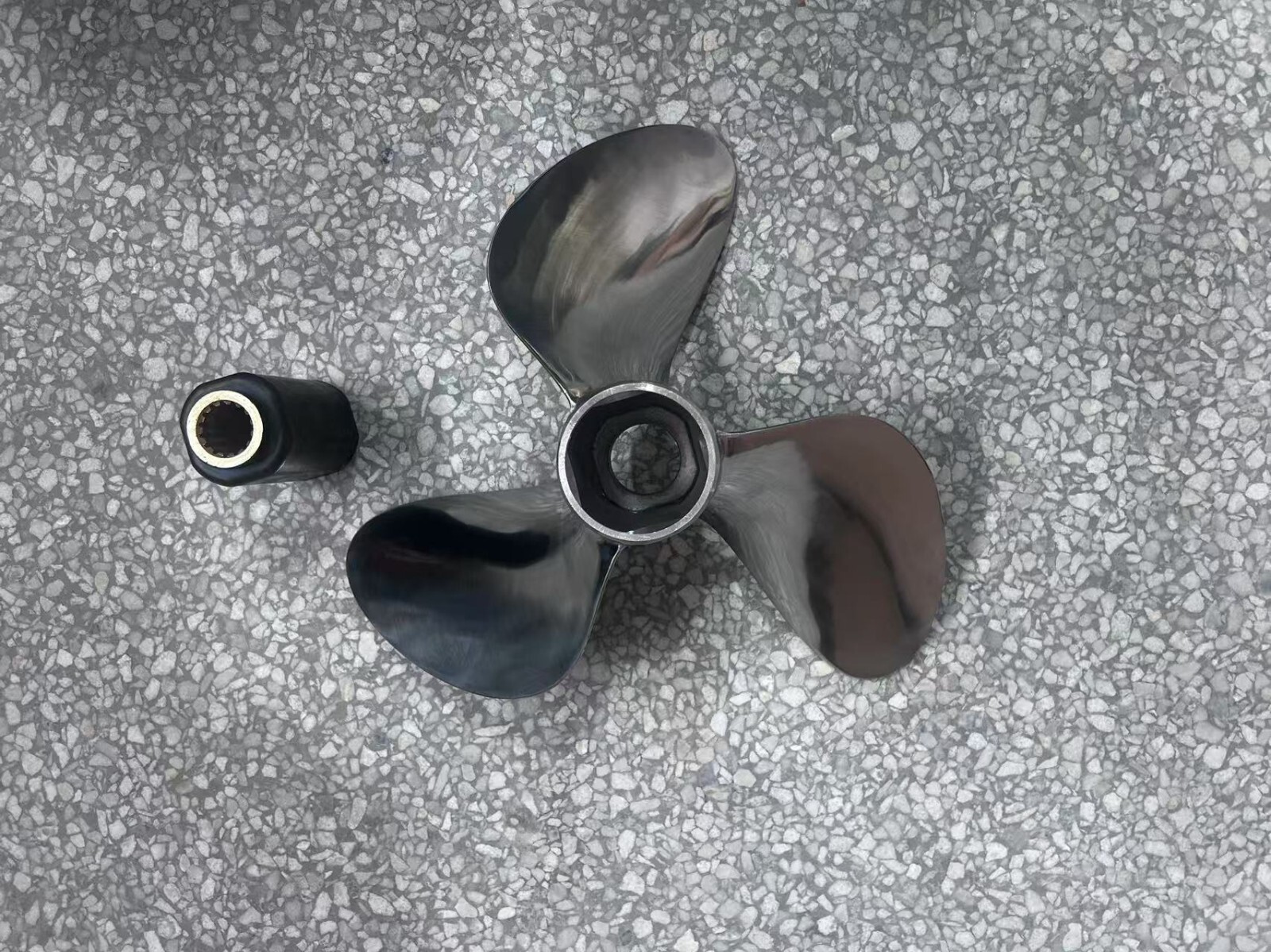 13.75*23P SRX Stainless Outboard Boat propeller for Mercury 40-140HP 15tooth