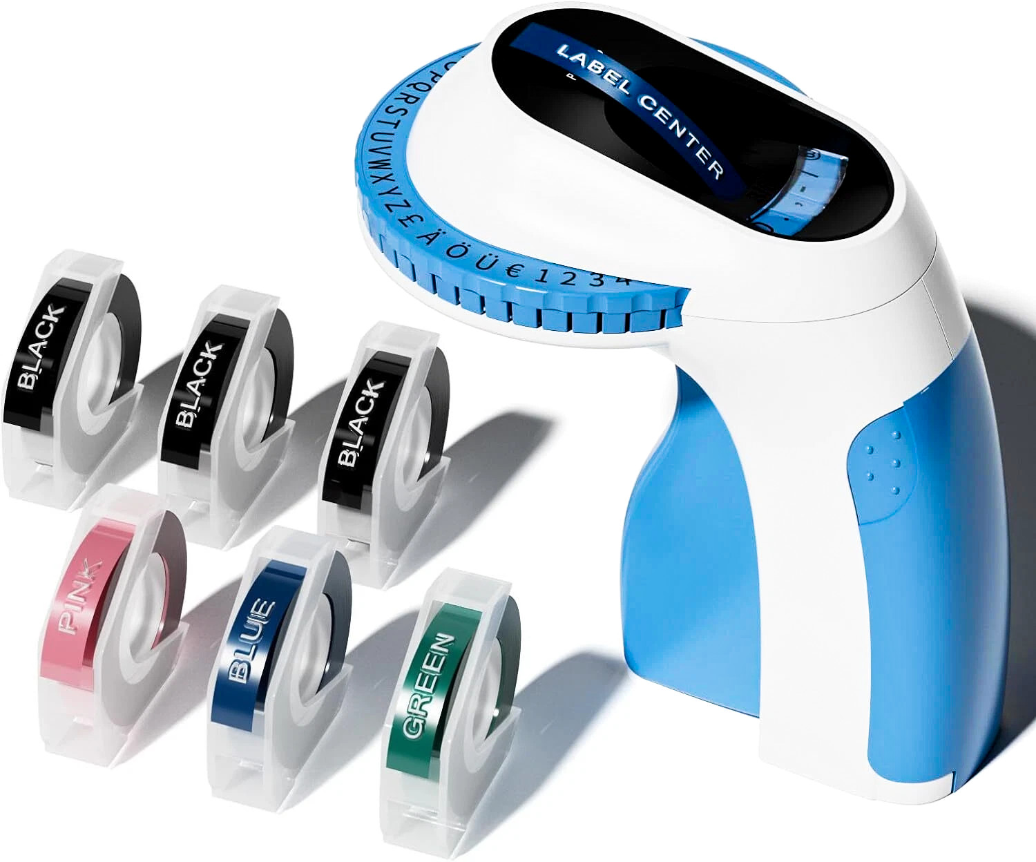 DYMO Embossing Label Maker with 6 DYMO Label Tapes | Organizer Xpress, Pro Label