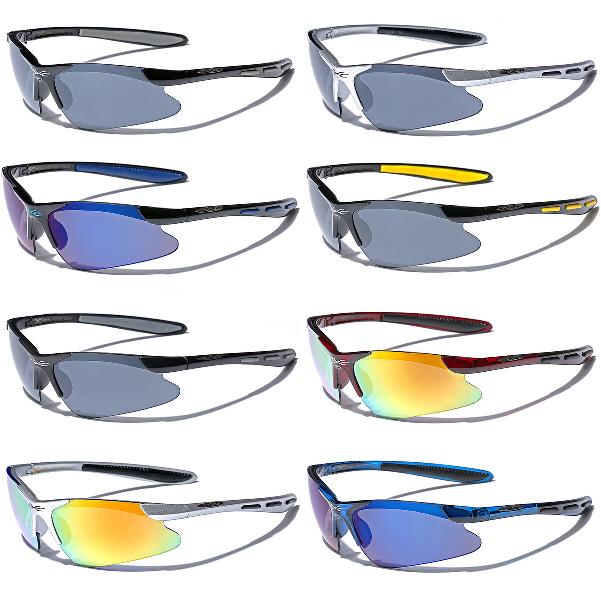 Kids Children Toddlers AGE 3-12 Boys Sport Wraps Baseball Cycling Sunglasses New
