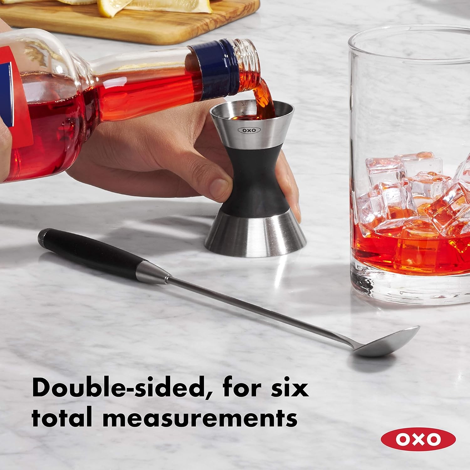 OXO SteeL Double Jigger 1 EA, Steel