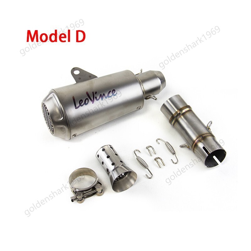 For Kawasaki Ninja 400 Ninja 500 Z400 Z500 Exhaust Tips Mid Pipe Slip On Muffler