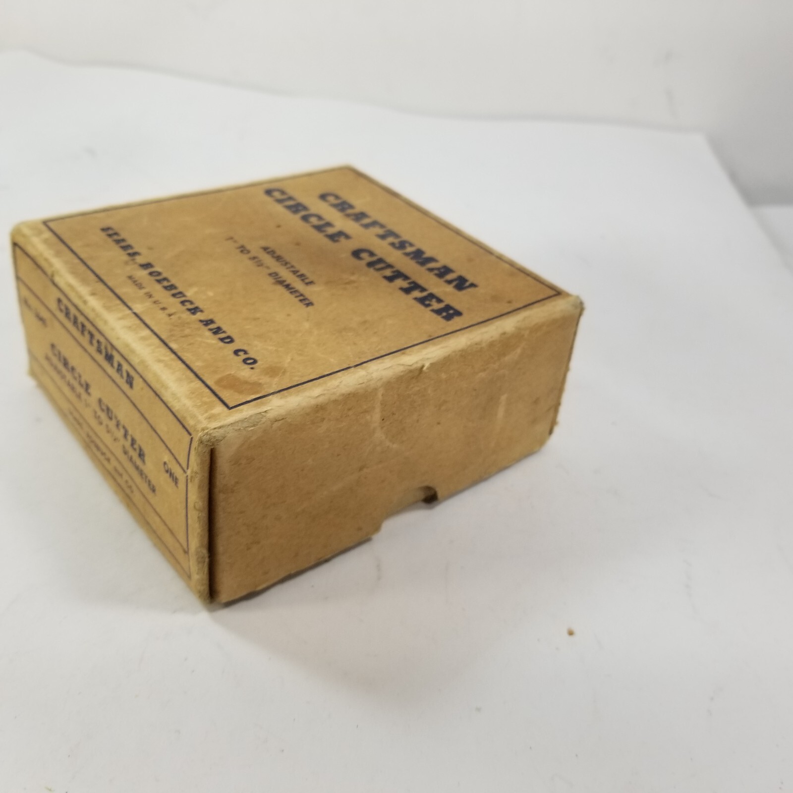 Vintage Craftsman Circle Cutter No. 3640 USA w/ Original Box