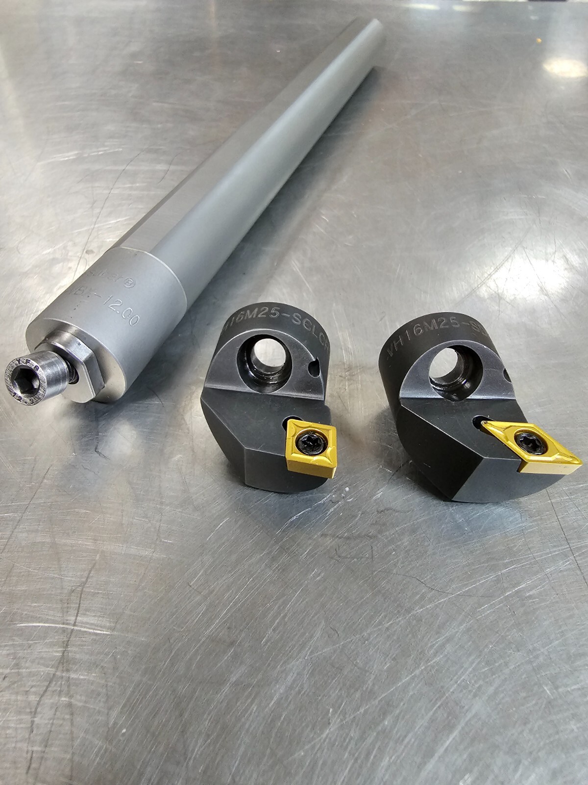 TOOL$AVER 1" X 12 Carbide Boring Bar VersaBar C16-VBX-12.00 2 FREE HEAD USA MADE