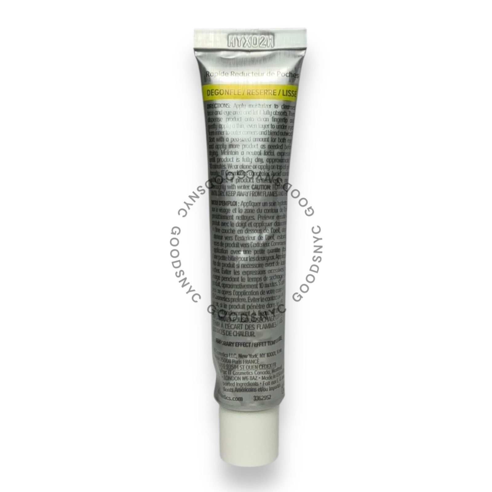 PACK OF 2 IT Cosmetics Bye Bye Under Eye Bags Rapid Bag Reducer 0.5 fl oz