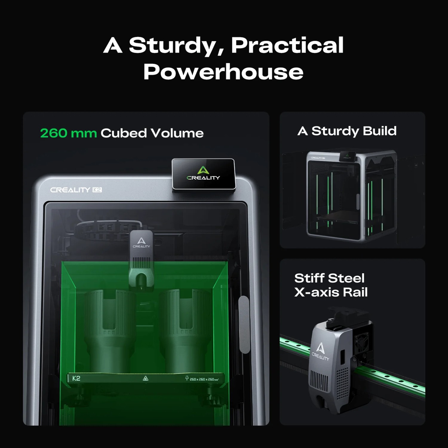 🔥Creality K2 Combo/K2 Pro Combo/K2 Plus Combo 3D Printer 600mm/s MultiColor Lot