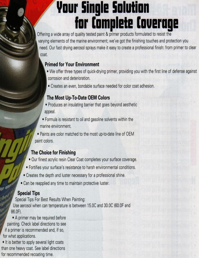 Moeller 025469 Outboard Motor Paint Yamaha Metallic Blue Silver 1985-1990