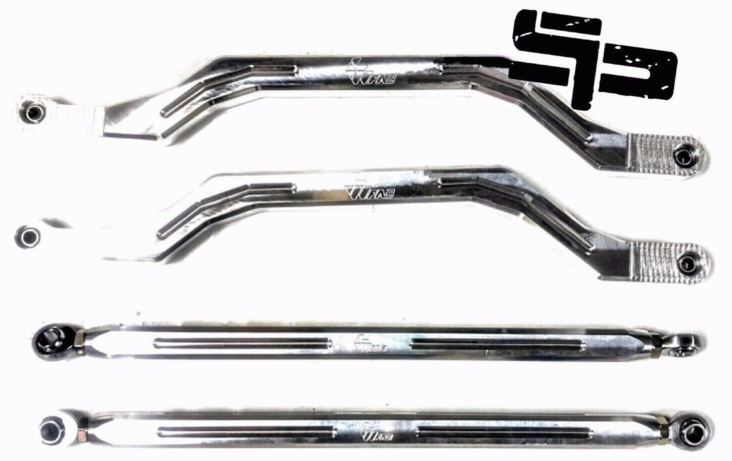 2017-2023 Polaris Rzr 1000 Xp, Turbo Billet Aluminum High Clearance Radius Rods
