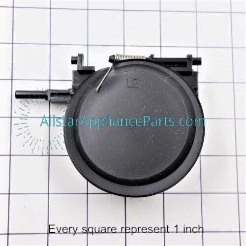 GE Refrigerator Duct Door Assembly WR17X11876