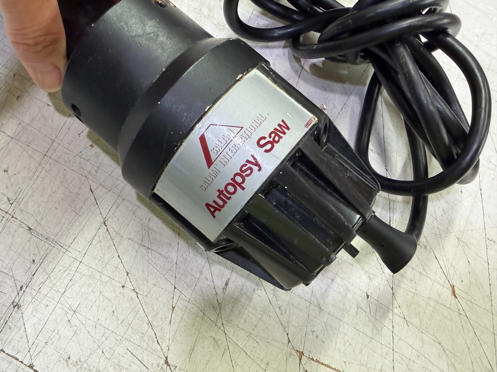 SALEM 1200 Autopsy Saw– 120V 60Hz – Electric Oscillating Saw TESTED WORKING