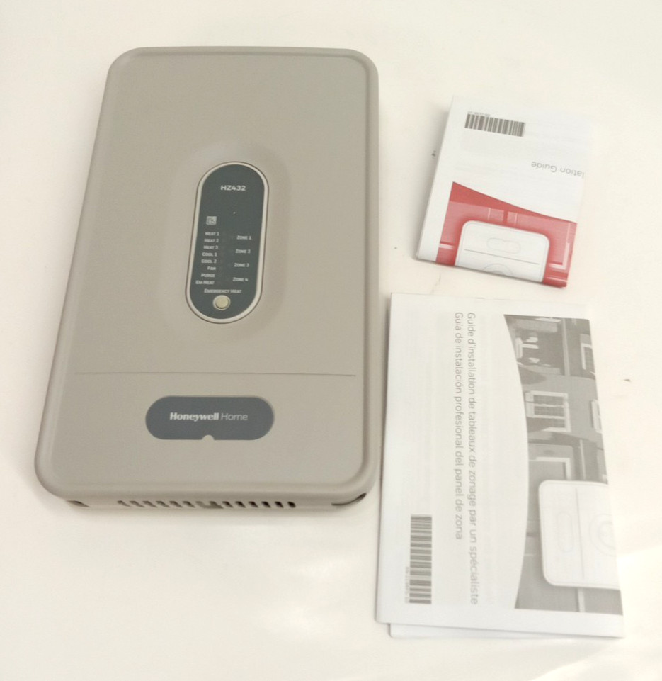 Honeywell TrueZone HZ432 Panel Multi-Stage 4-Zones 3H/2C 18-30VAC 50/60Hz