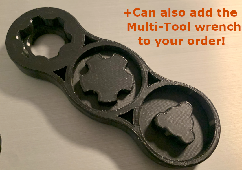 Rugged Obsidian 9 - Baffle Alignment Rod Suppressor tool silencer assembly