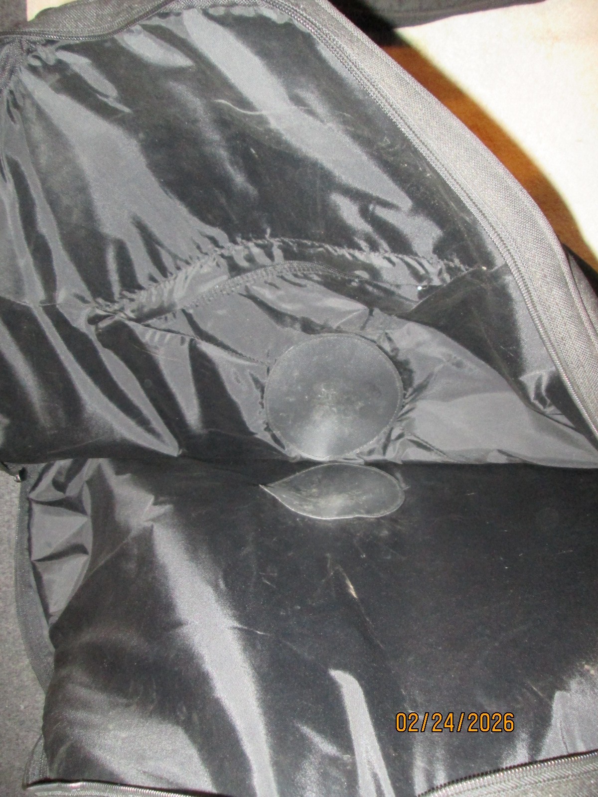 Sunlite Bike Dual Wheel Bag 700c 27 Dual Zipper Bag Reflective Water Resistant